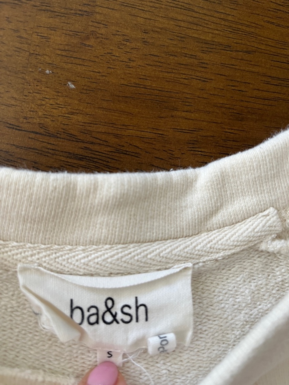 ba&sh Off-White Lee Sweatshirt - Picture 4 of 10